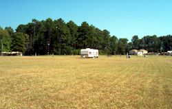 Open, grassy areas also available for RV camping - with full hookups