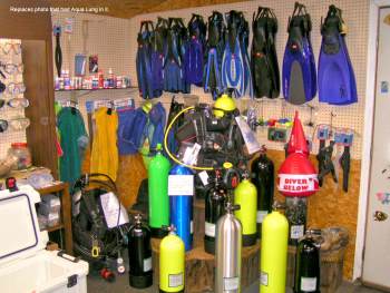 Full line and wide choice of snorkeling equipment