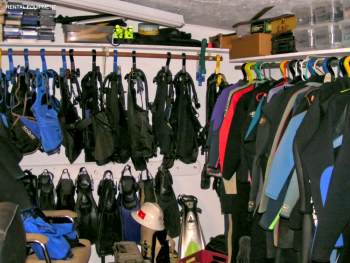 Full line and wide choice of snorkeling equipment