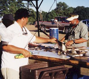 Getting them ready for some great eating!