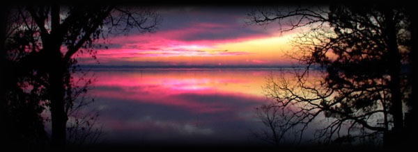 Sunrise on Toledo Bend Reservoir